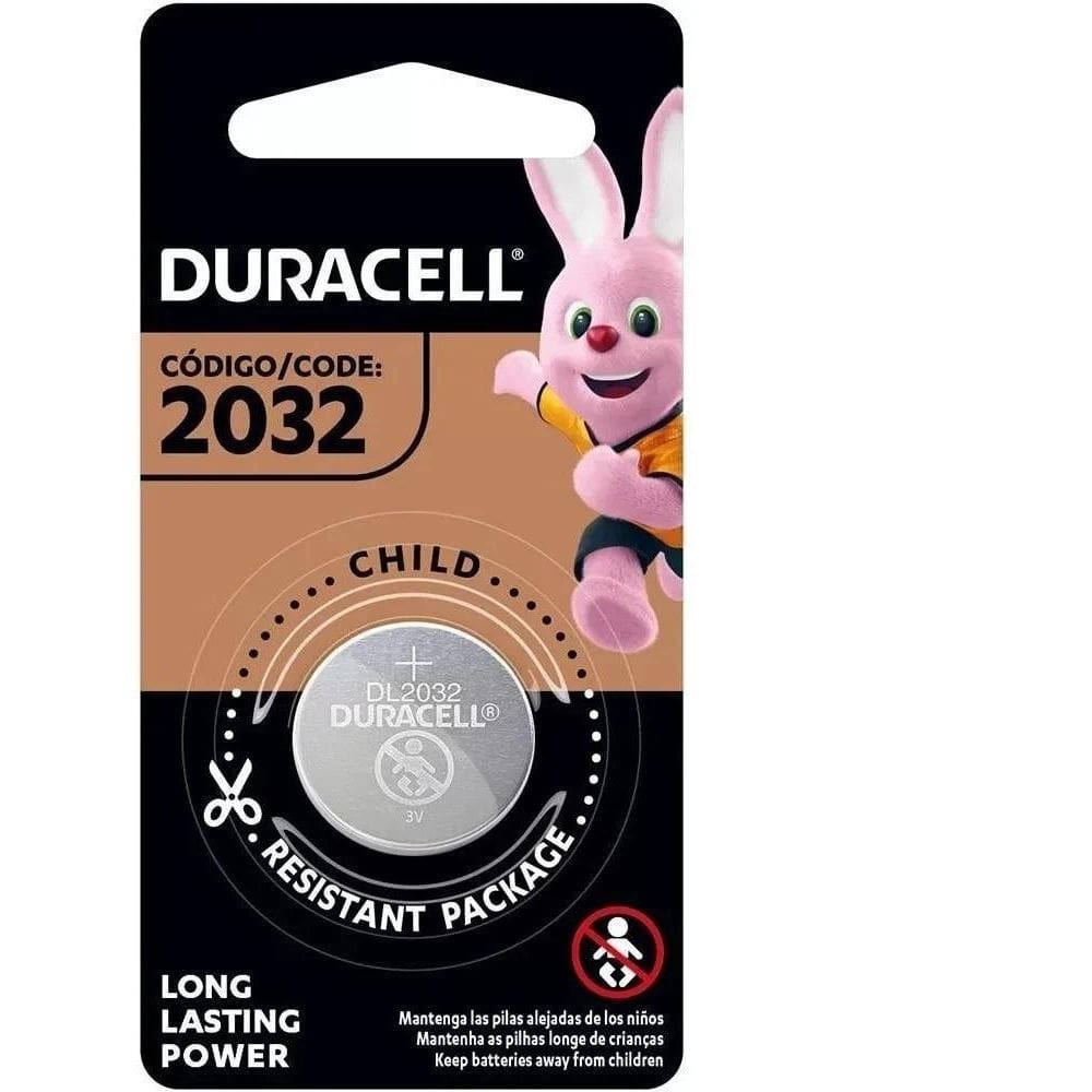 Pilha Cr2032 3V Duracell Bateria Moeda