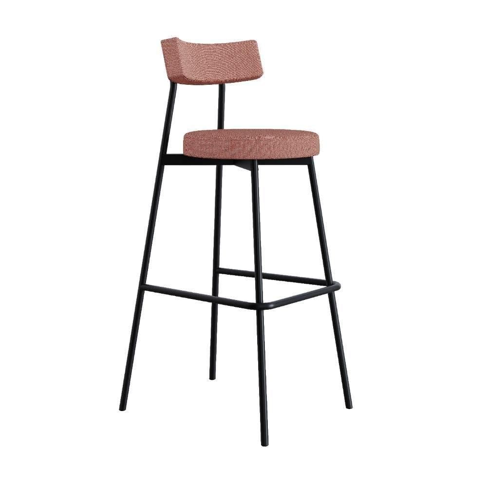Banqueta Alta Stout Ae: 100 / Aa: 75cm Bqst7510 Rosa Linked Rosa Linked