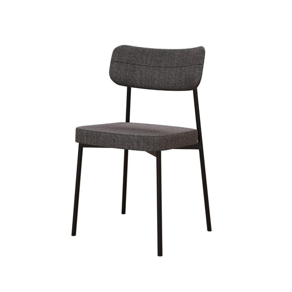Cadeira Mynna Fixa C/4 Pes 525 X 470 X 790 Mm C/1 Un. Corriente Grafite Corriente Grafite