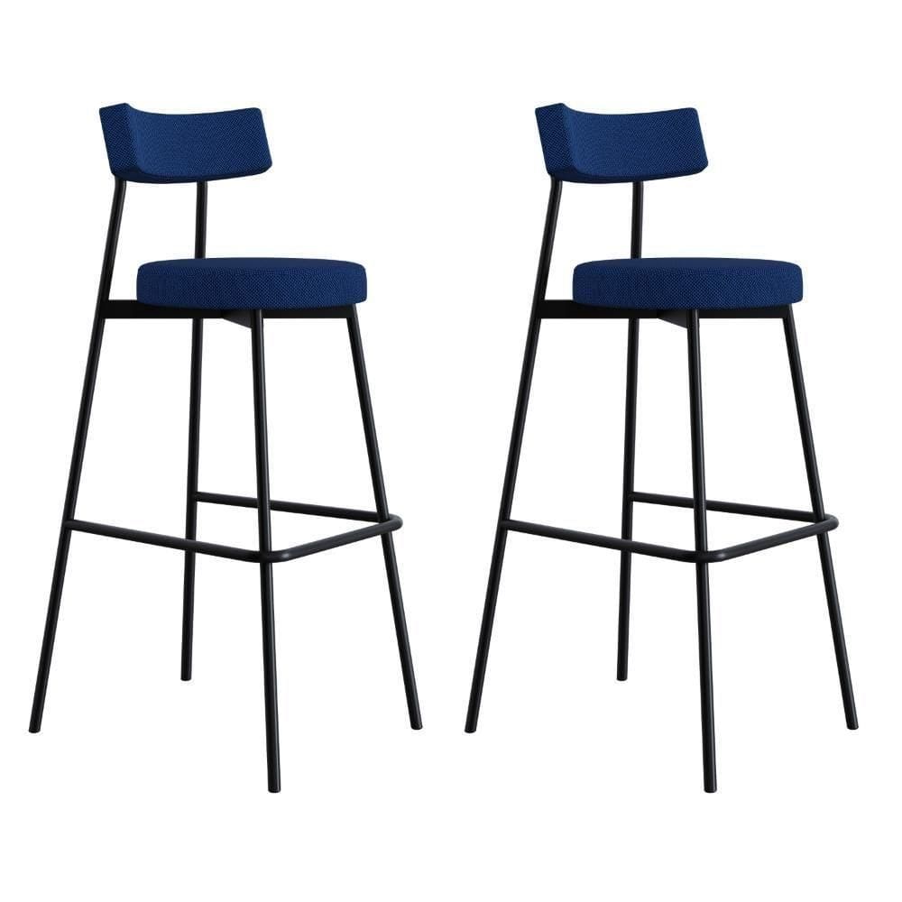 Banqueta Alta Stout Ae: 100 / Aa: 75cm C/02 Un. Azul Jeans City Azul Jeans City