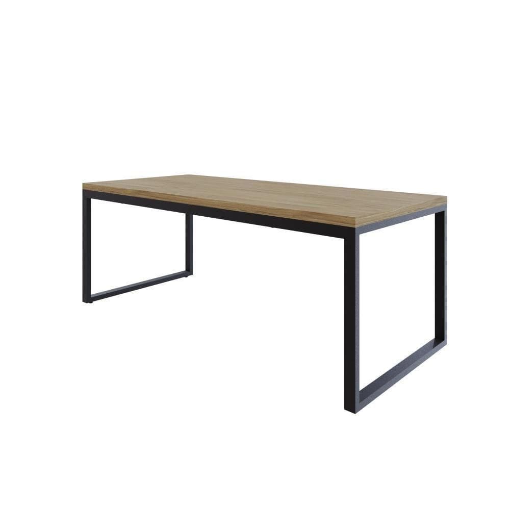 Mesa De Jantar Yon 200 X 90 X 76 Cm Vermont Oak/ Vermont Oak/