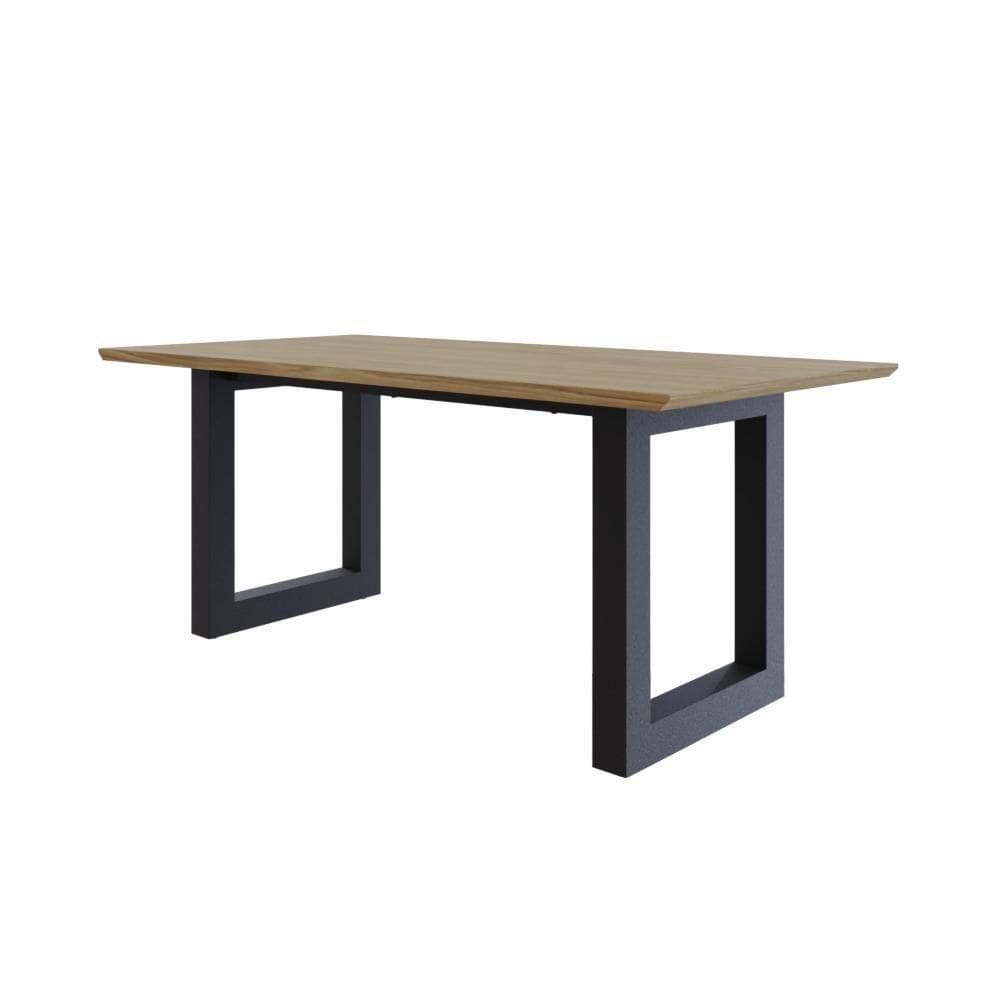 Mesa De Jantar Bronx Rg2 180x90x77cm Brmj9180rg2 Vermont Oak - Vermont Oak/
