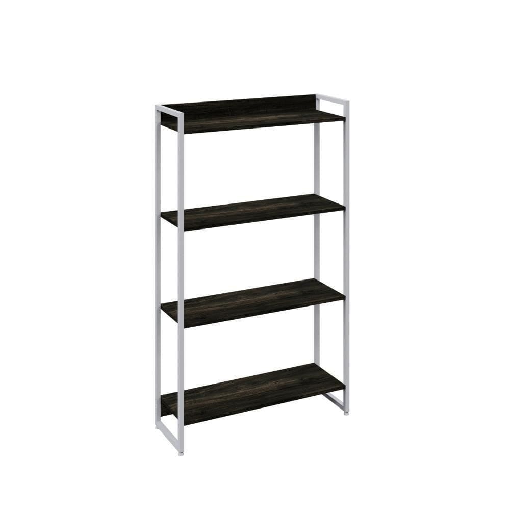 Estante Dynamica 80x30x146cm C/04 Prateleiras Carvalho Dark / Carvalho Dark /