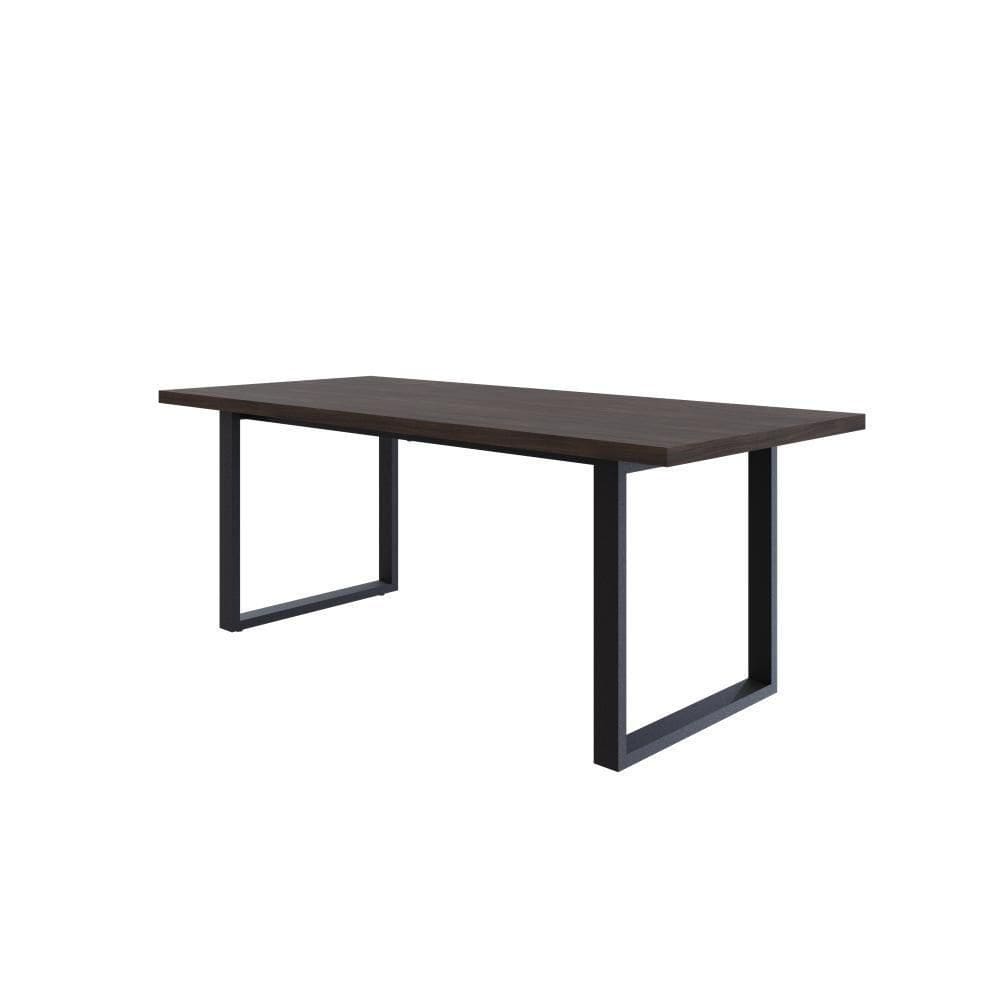 Mesa De Jantar Queens R 200x90x77cm Qemj9200r Terracota - Terracota/