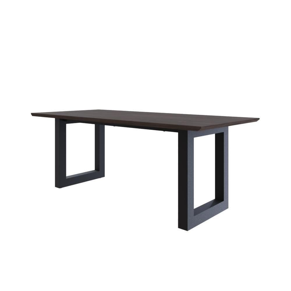 Mesa De Jantar Bronx Rg2 200x90x77cm Brmj9200rg2 Terracota - Terracota/