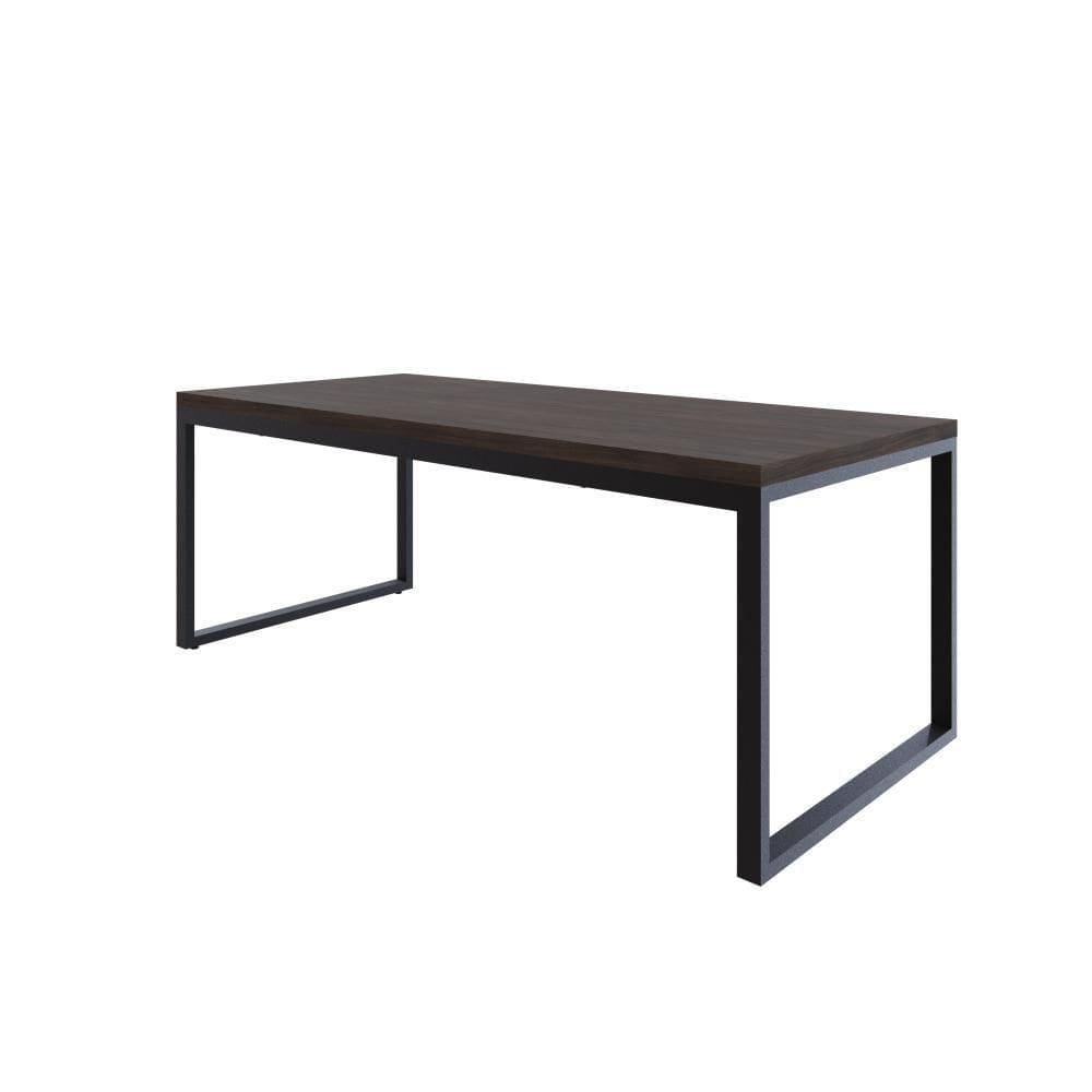 Mesa De Jantar Yon 200 X 90 X 76 Cm Terracota/ Terracota/