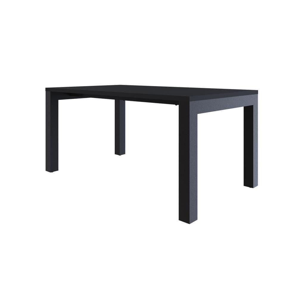Mesa De Jantar Bronx U 160x90x77cm Brmj9160u Preto Tx - Preto Tx/