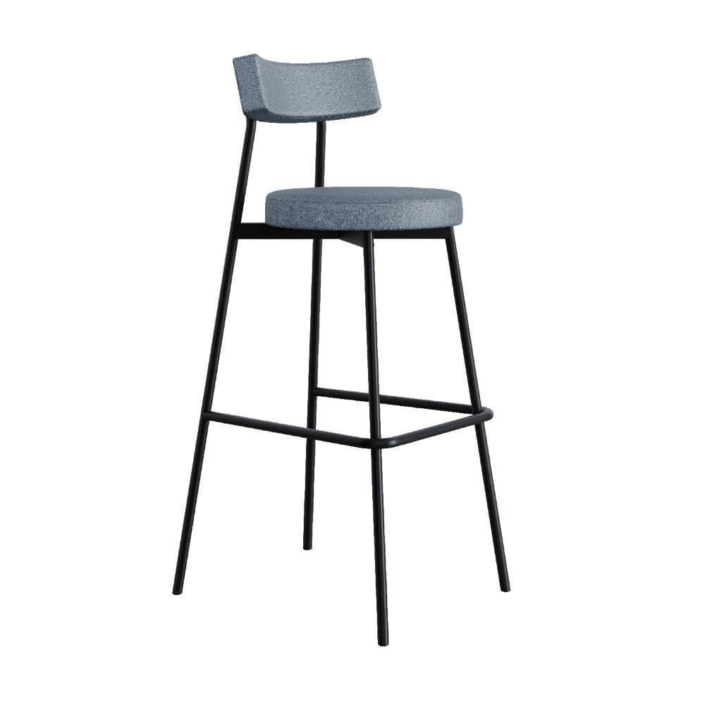Banqueta Alta Stout Ae: 100 / Aa: 75cm Bqst7510 Cinza Corriente Cinza Corriente