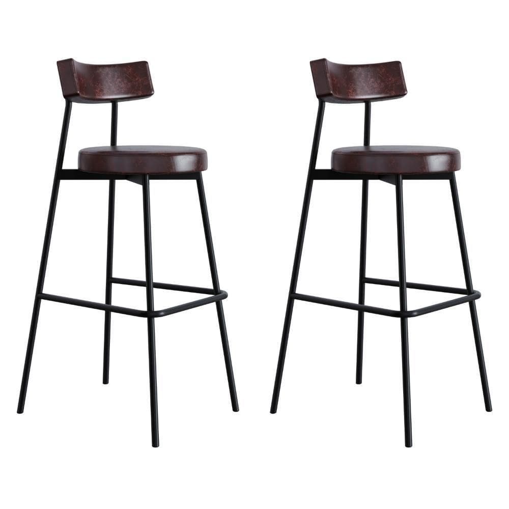 Banqueta Alta Stout Ae: 100 / Aa: 75cm Com 02 Un. Courino Café Courino Café