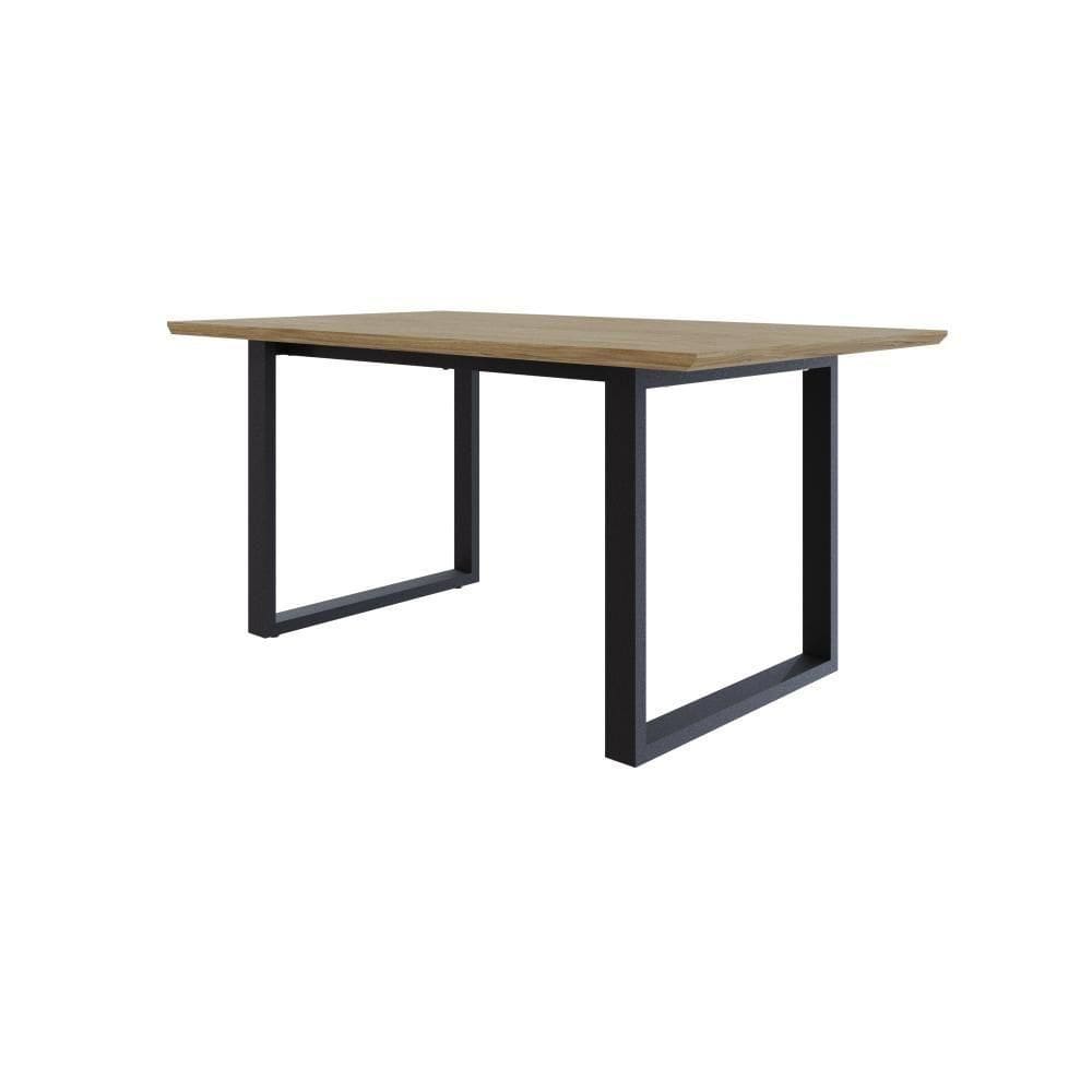 Mesa De Jantar Queens Rg2 160x90x77cm Qemj9160rg2 Vermont Oak - Vermont Oak/