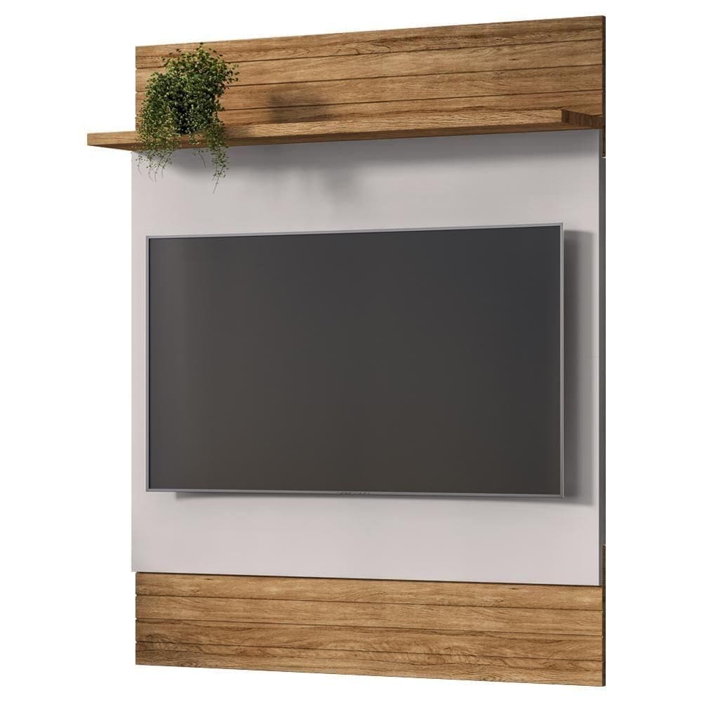 Painel Suspenso Tv 48 Pol 108 Cm Guaratuba Bechara Cinamomo Off White