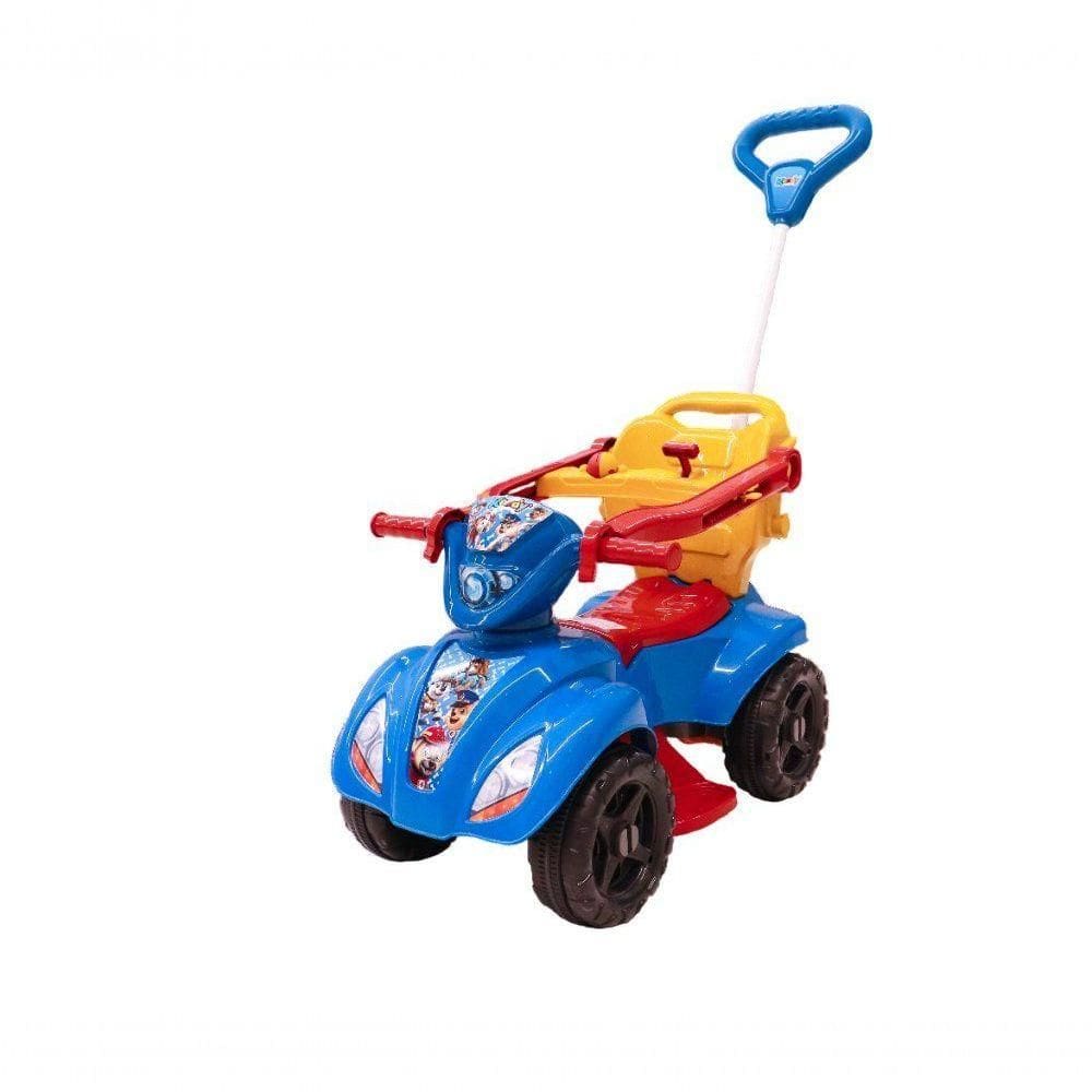 Quadriciclo Infantil Dog Azul Conforto Segurança Direção