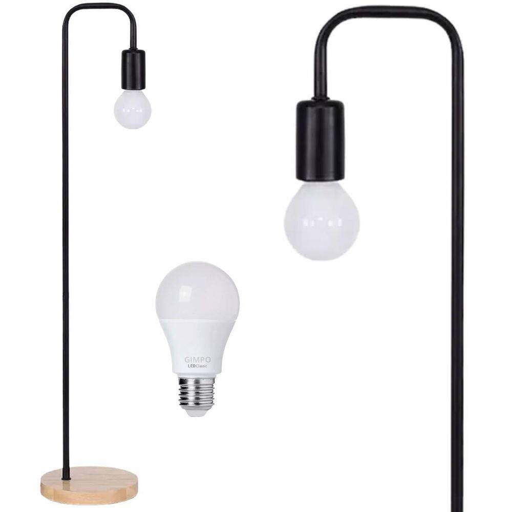 Luminária Piso Coluna 163Cm Pedestal Chão Metal