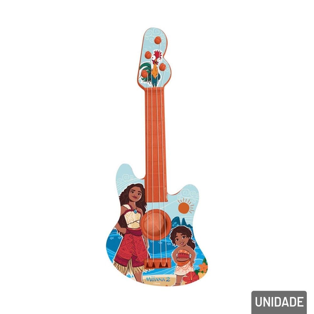 Guitarra Musical de Plástico à Corda Moana 2 Color - Tudo em Caixa