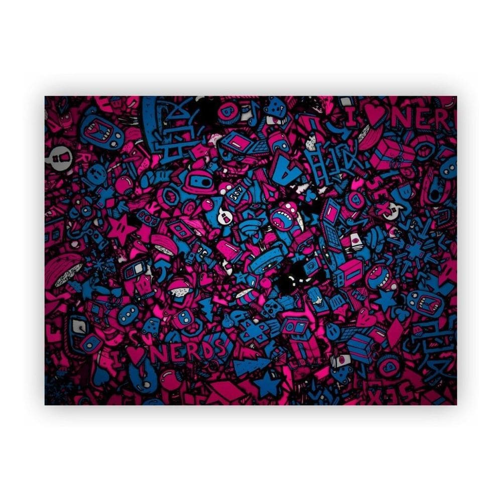 Quadro Decorativo Abstrato Artes Parede - 03