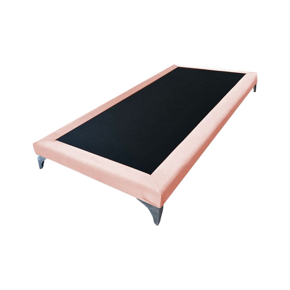 Cama Montessoriana Adulto Oriental Premium Solteiro Veludo Rose