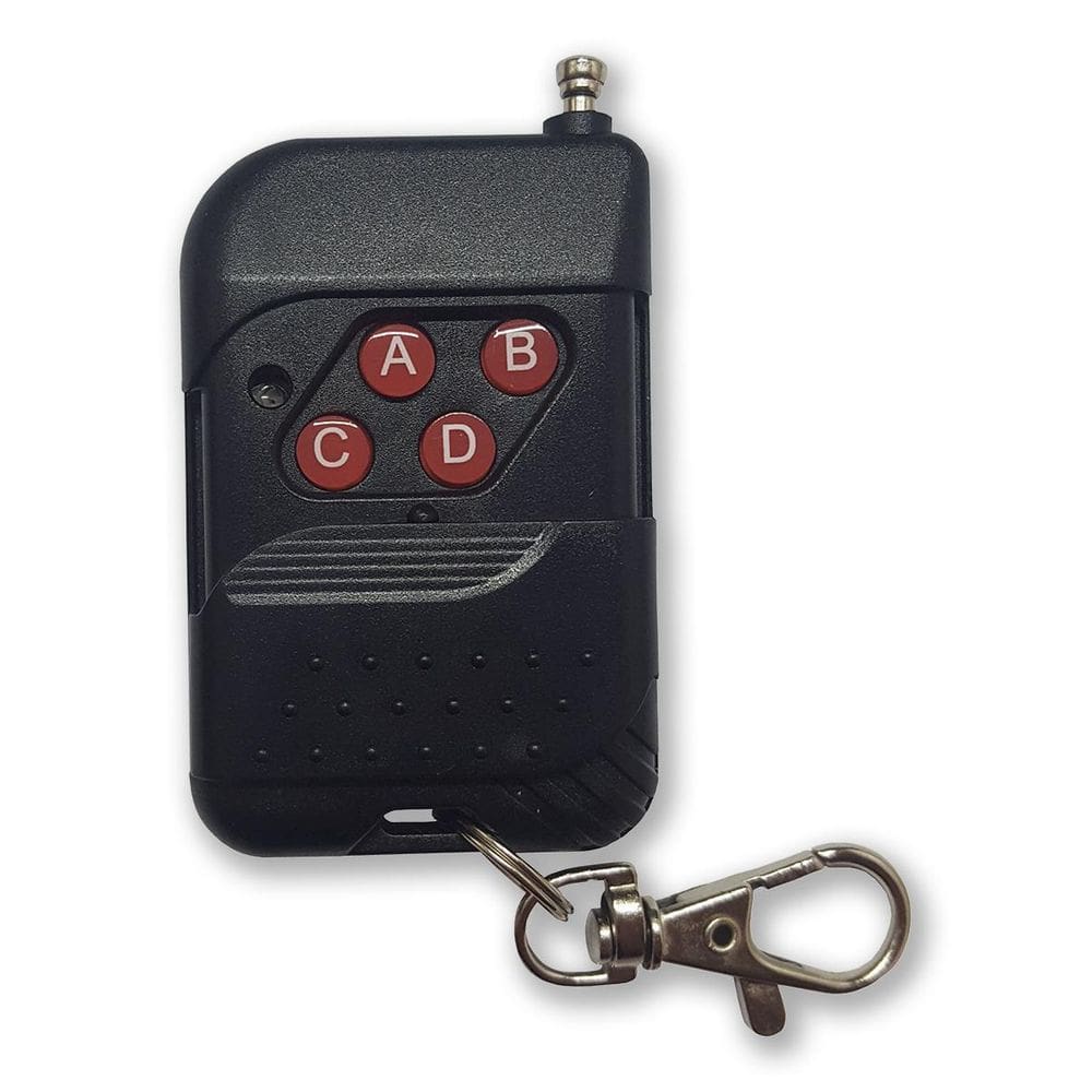Controle Duplicador Para Porta De Rolagem Abs Preto