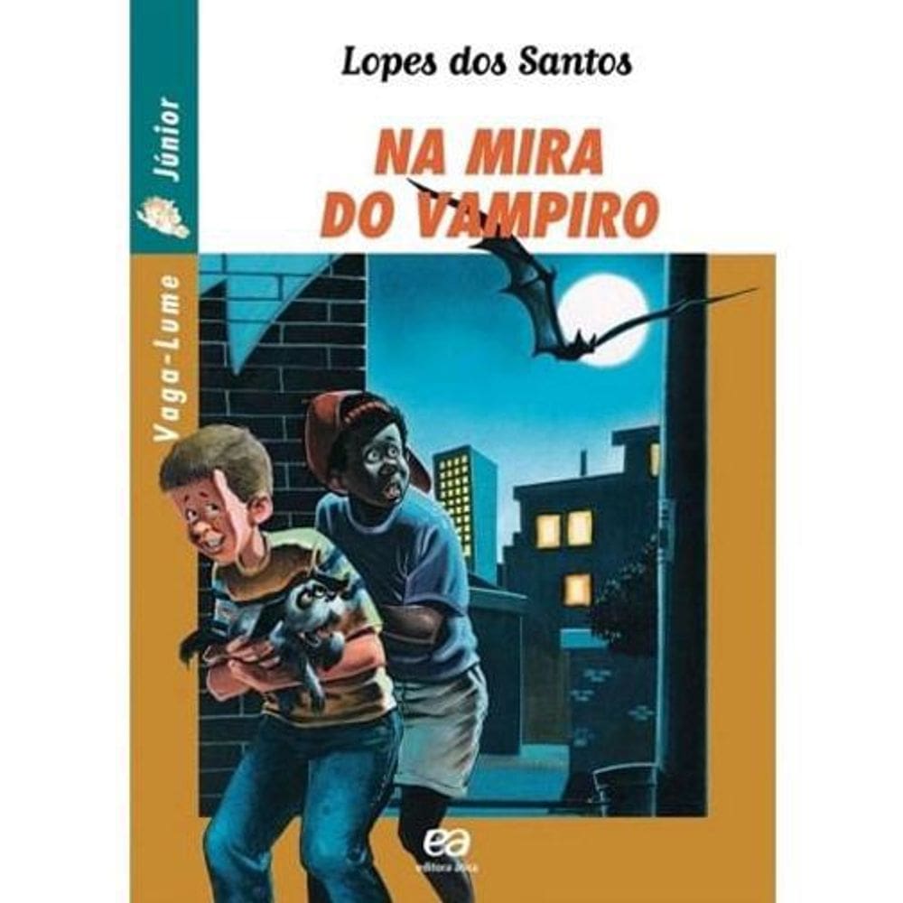 Livro Na Mira Do Vampiro - Editora Ática