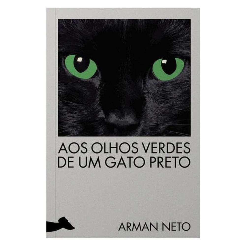 Aos Olhos Verdes De Um Gato Preto