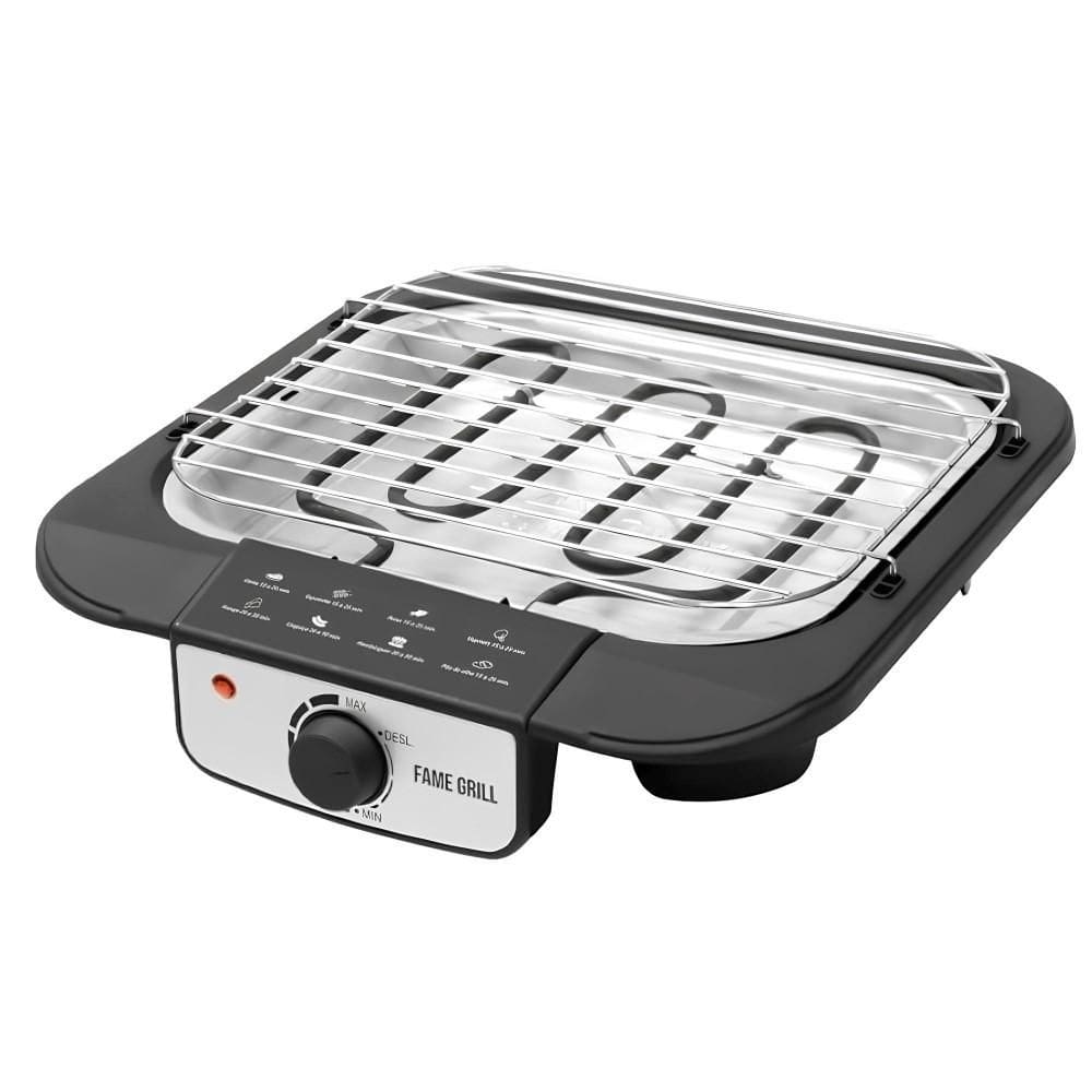 Churrasqueira Elétrica Fame Grill Compacta 220V 1200W