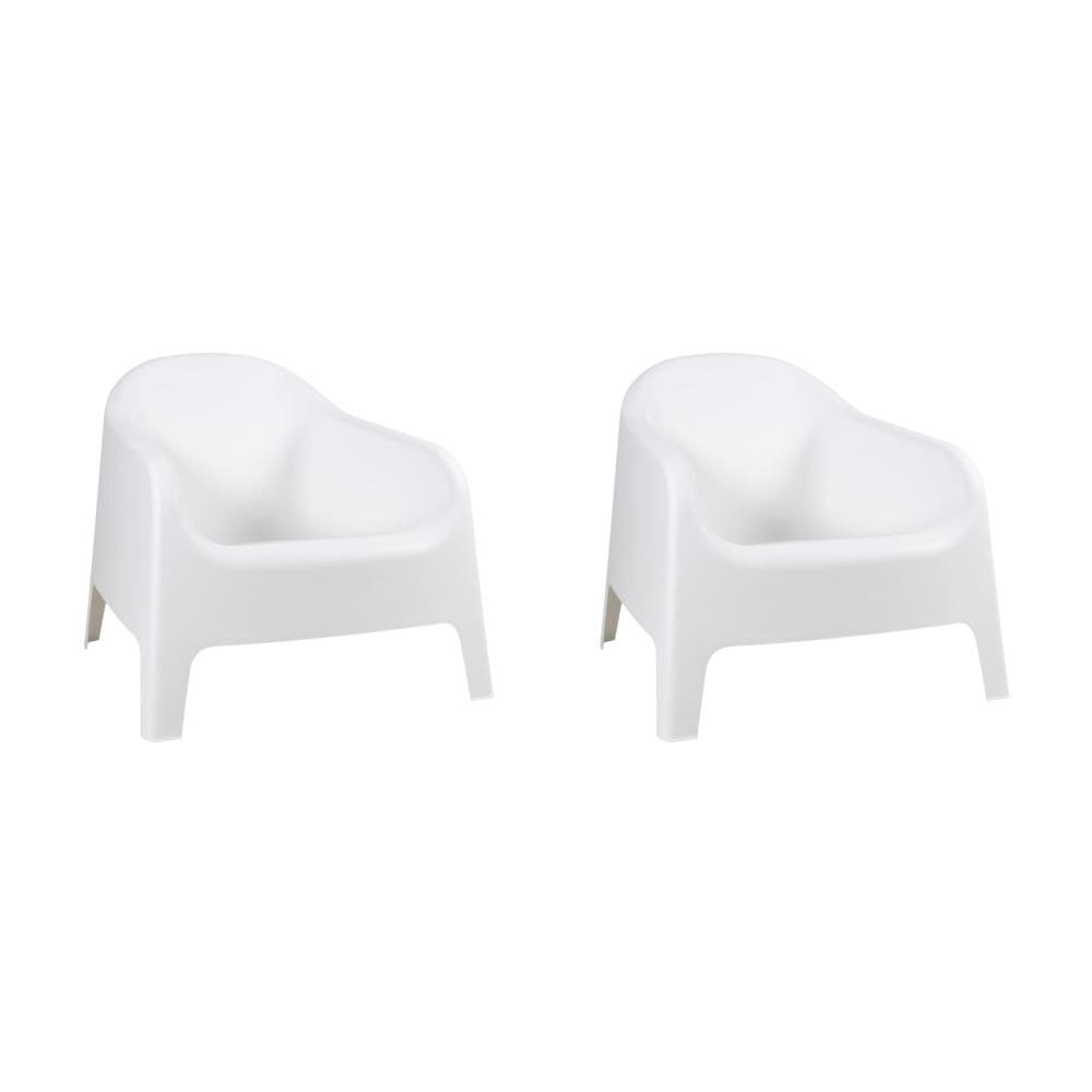 Kit 2 Cadeiras poltrona para jardim varanda Skarpo
