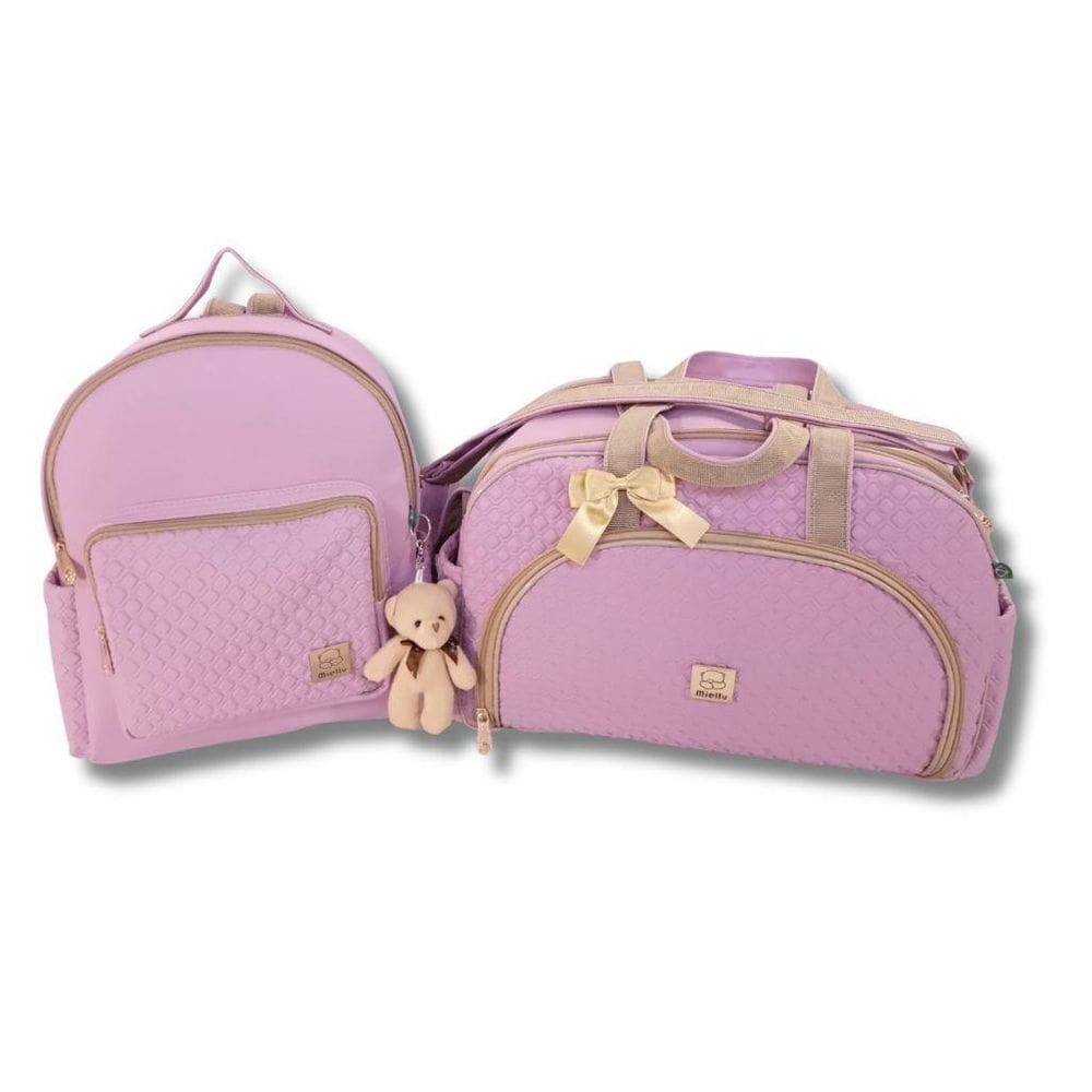 Kit Bolsas Maternidade Bebe Menina Menino Enxoval Miellu