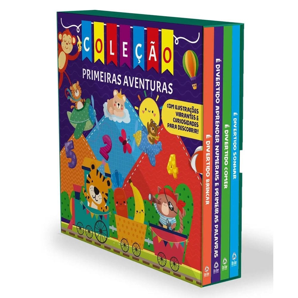 Box Com 4 Livros - Coleção Primeiras Aventuras