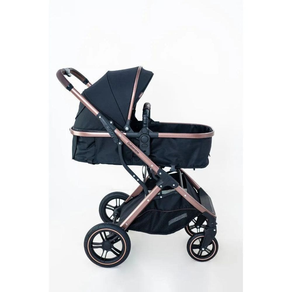 Carrinho Galzerano Zoe Moises Preto Cobre