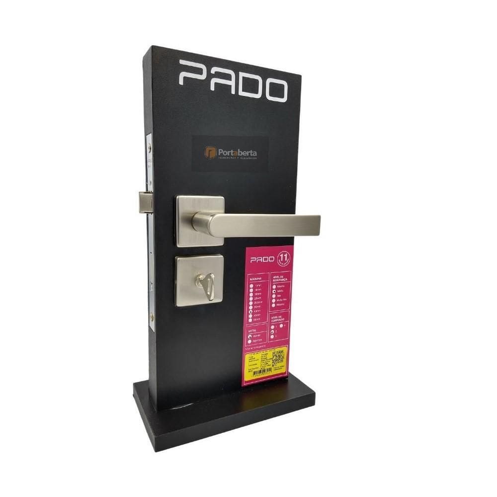 Fechadura Porta Banheiro Wc Pado Concept 414 Escovada