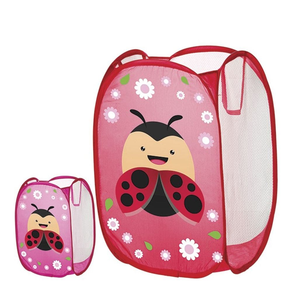Cesto Organizador Joaninha 31x31x50cm Art House Kids
