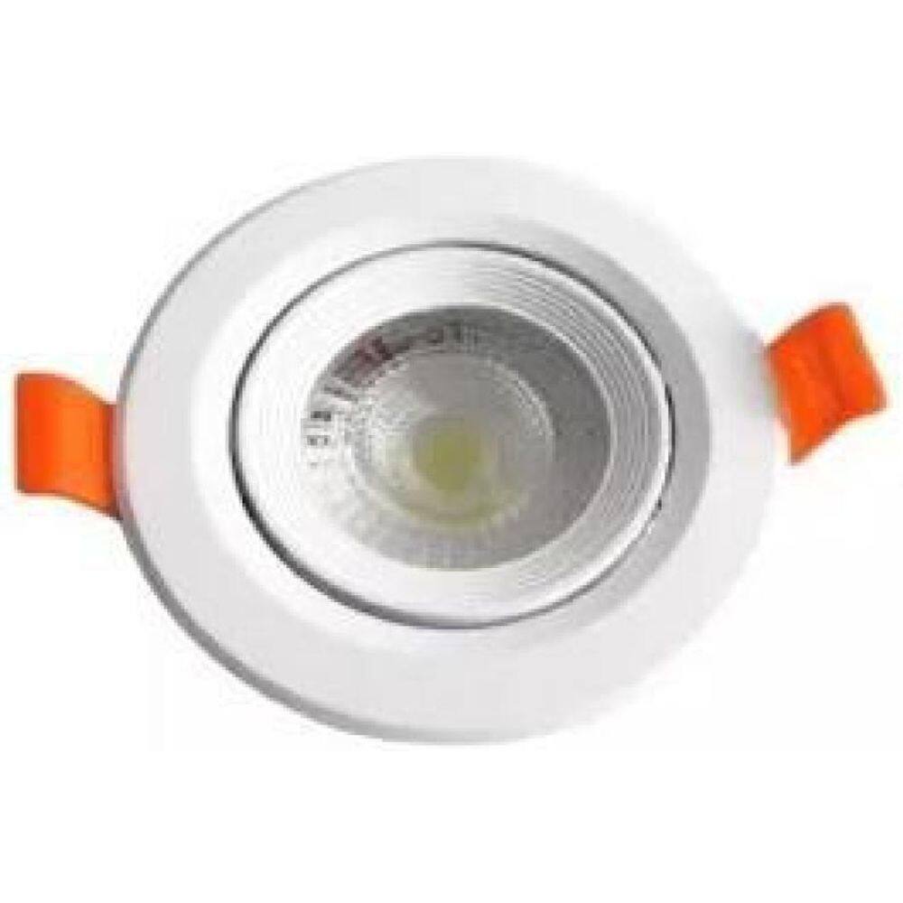 Spot Super Led 7W Lampada Redonda - 6500K Branco Frio