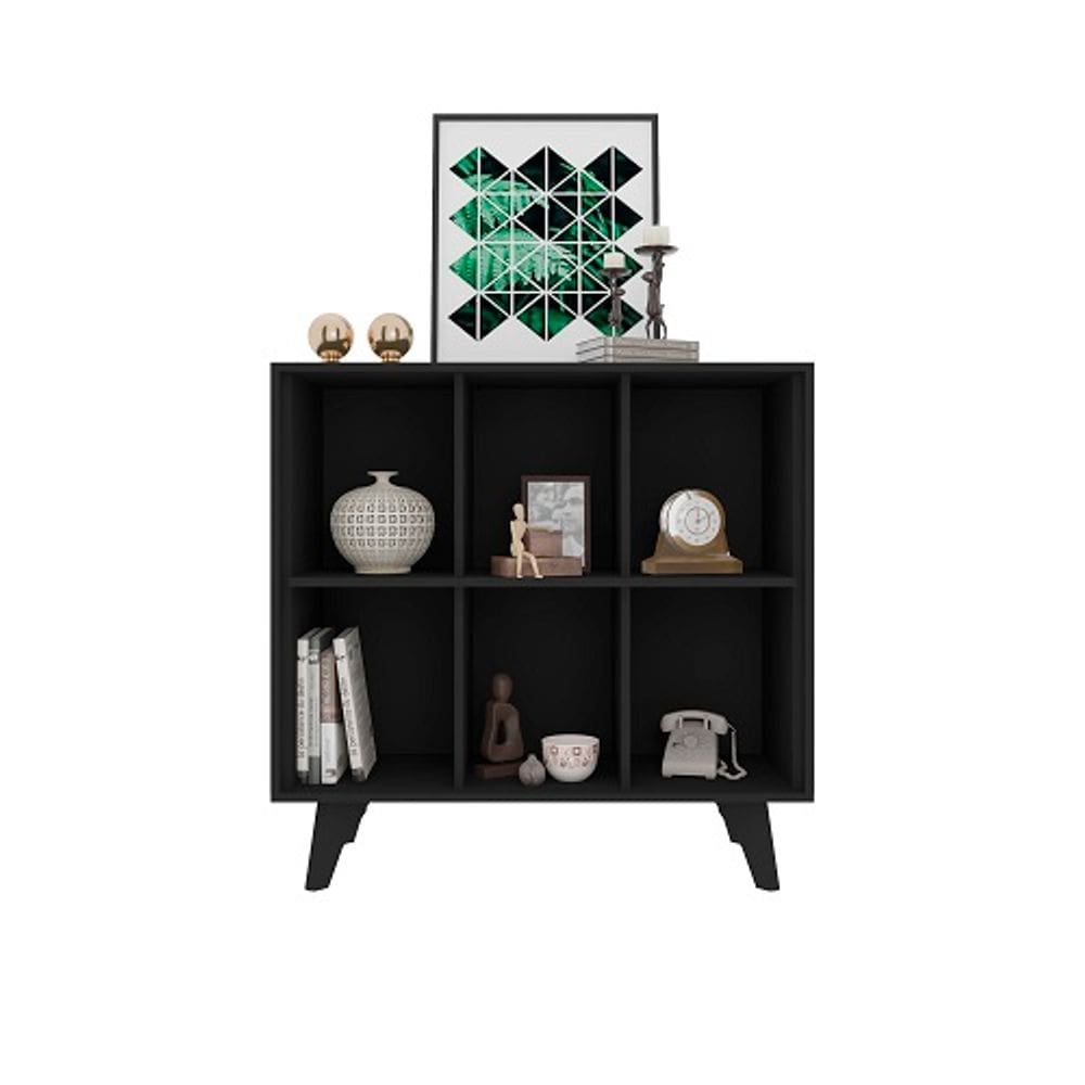 Aparador Organizador Panama Preto - RV Móveis