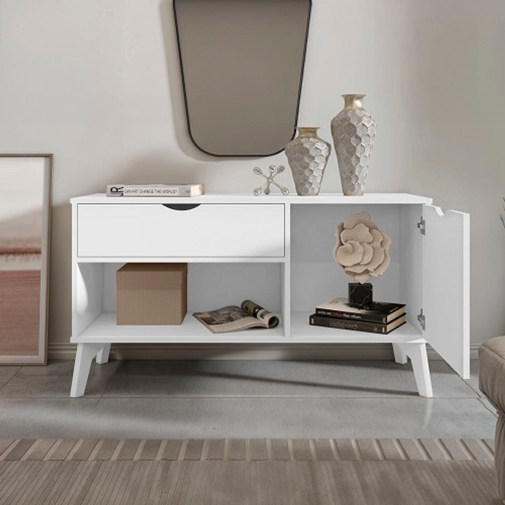 Buffet Aparador London Branco - RV Móveis