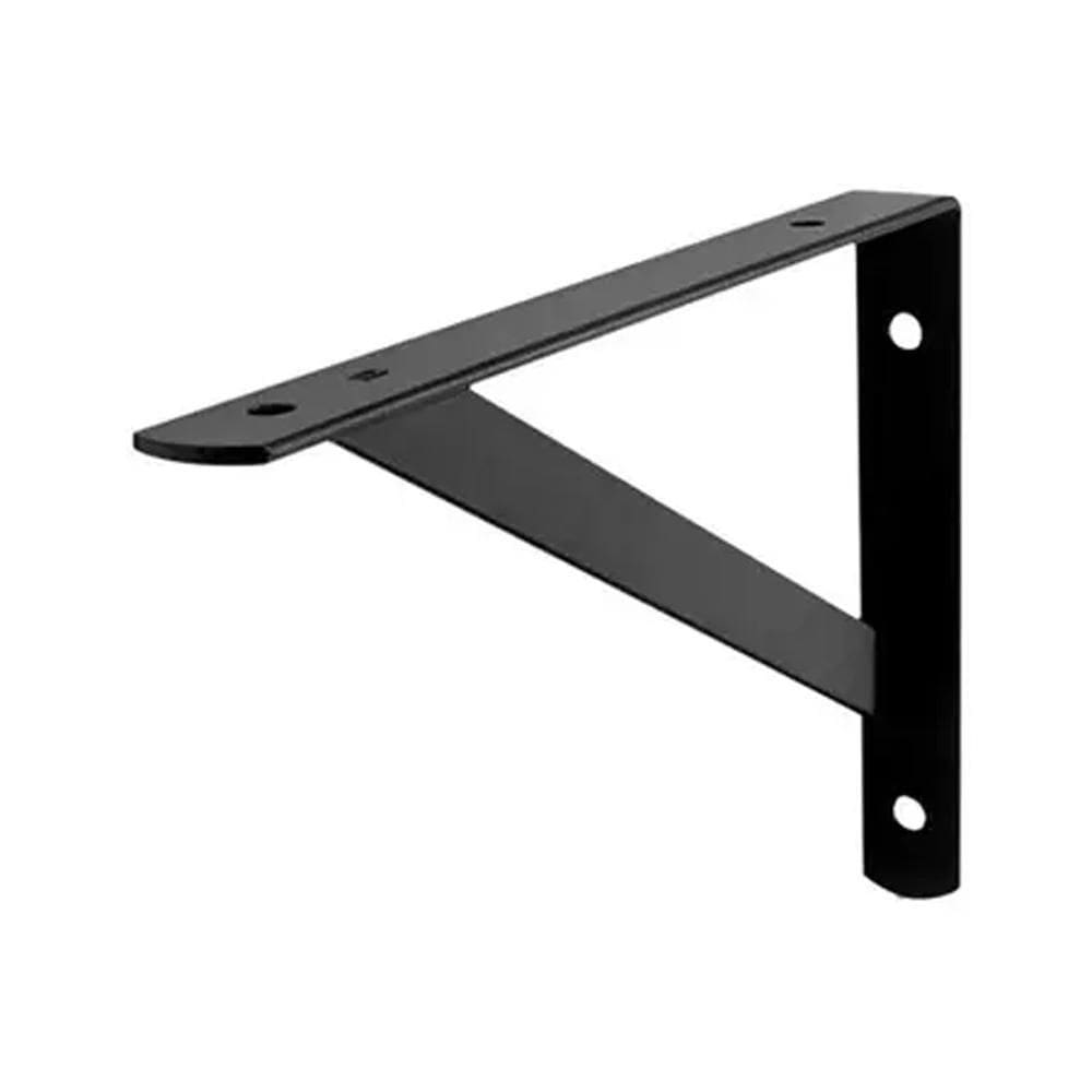 Suporte Para Prateleira Mão Francesa Aço 23Cm Preto Fertak