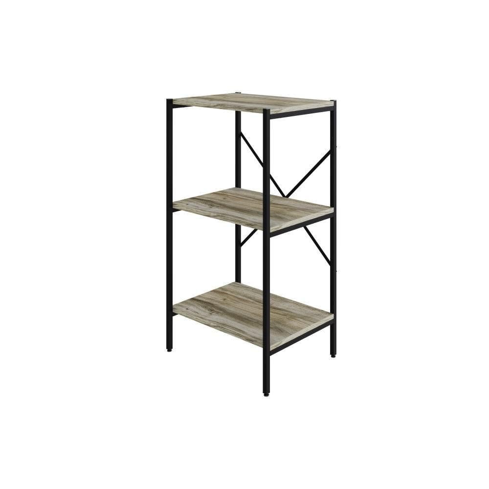 Estante C/03 Prateleiras 84x45x33cm Tub Tueh843 Carvalho - Carvalho /