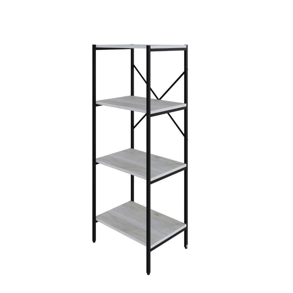 Estante C/04 Prateleiras 118x45x33cm Tub Tueh1144 Snow - Snow /