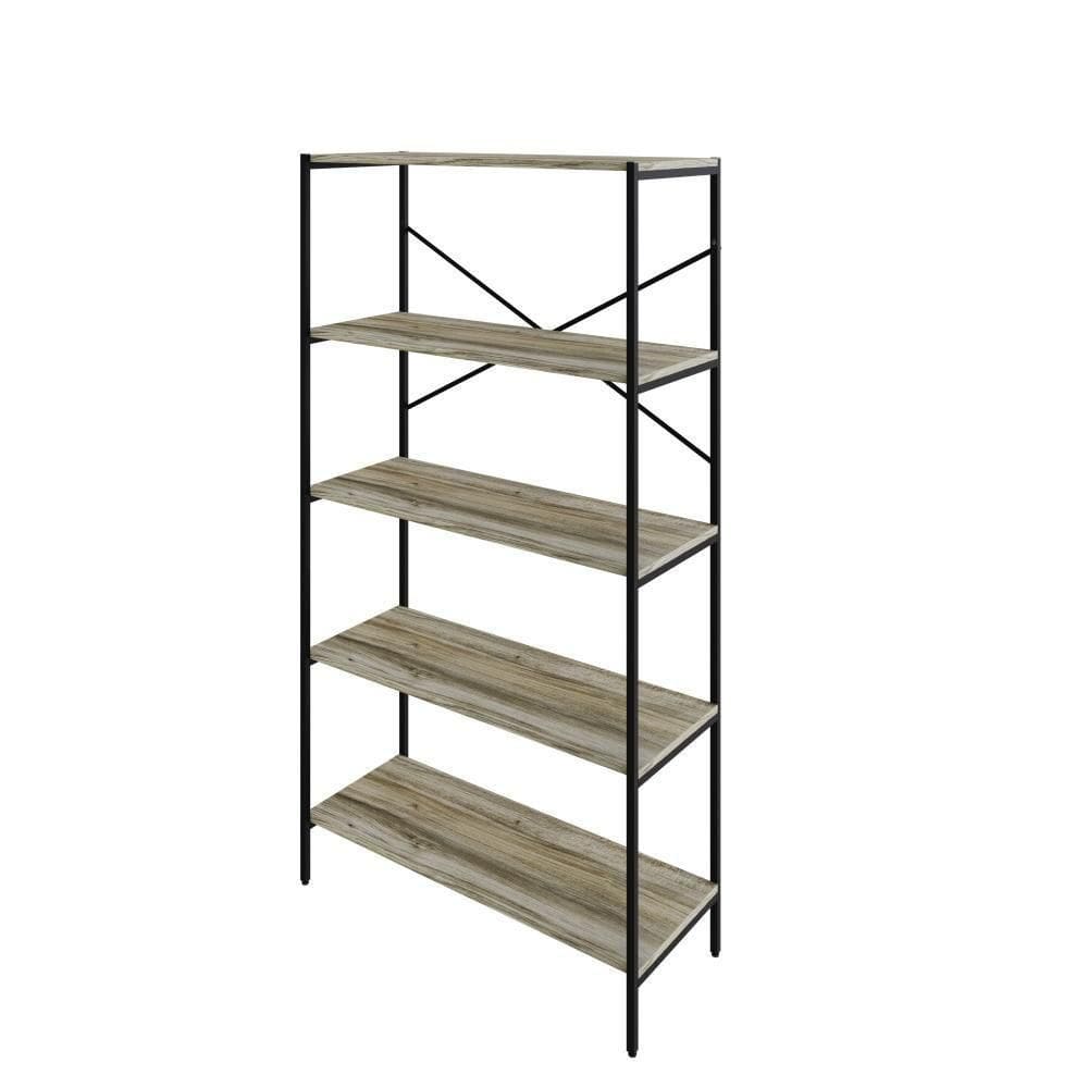 Estante C/05 Prateleiras 152x80x33cm Tub Tueh1585 Carvalho - Carvalho /