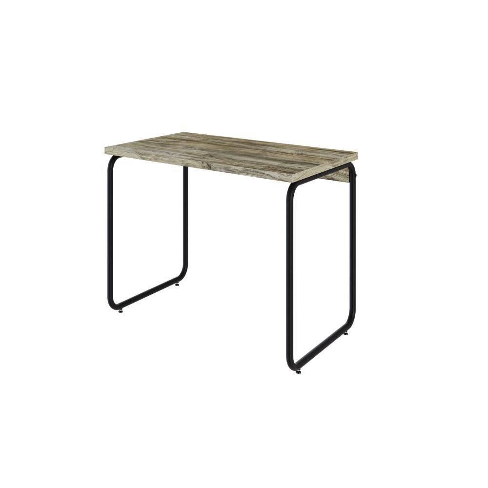 Mesa Office 90x60x75cm Round Carvalho - Carvalho -