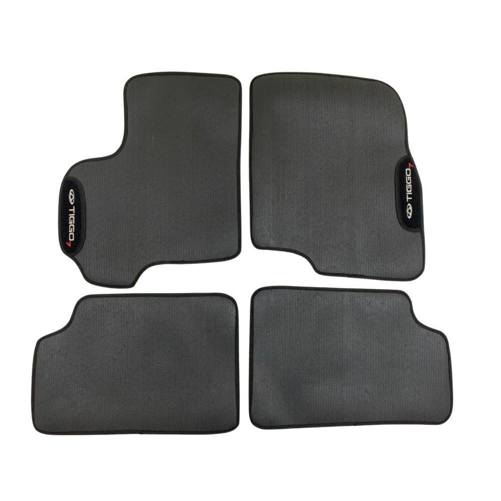 Jogo Tapete Tiggo 7 Pvc Borracha Scar Acessorios
