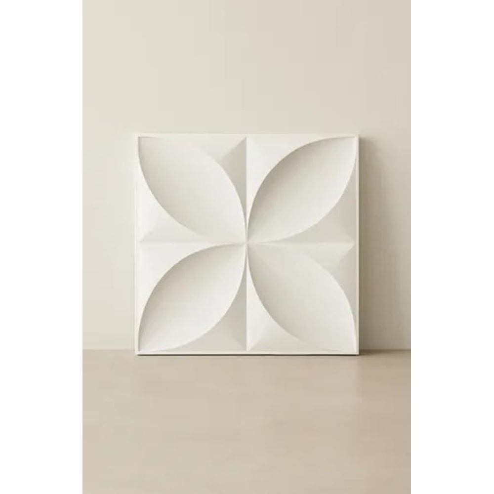 Revestimento 3D Parede Placa Pvc 30X30Cm Kit 25Un + Fita 3M