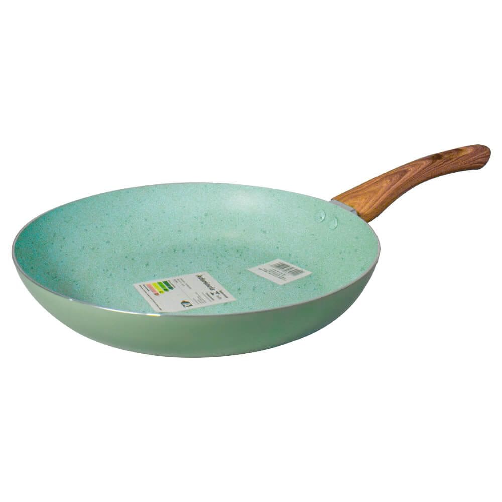 Frigideira Antiaderente Revestimento Cerâmica 26cm Sahara Chama Verde - Casambiente
