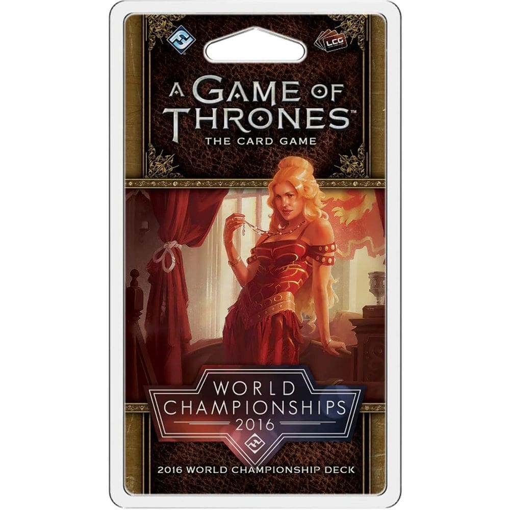 A Game of Thrones: The Card Game (Second Edition) - 2016 World Championship Deck