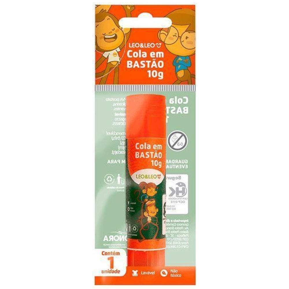 Cola Bastão Leo&Leo Atóxica e de Secagem Rápida 10g
