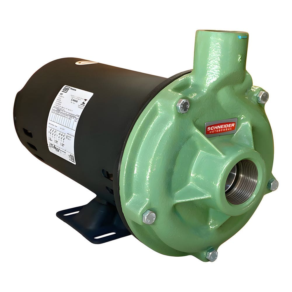 Motobomba Schneider Centrifuga 3cv Trifásico 220v/380v Motor Weg