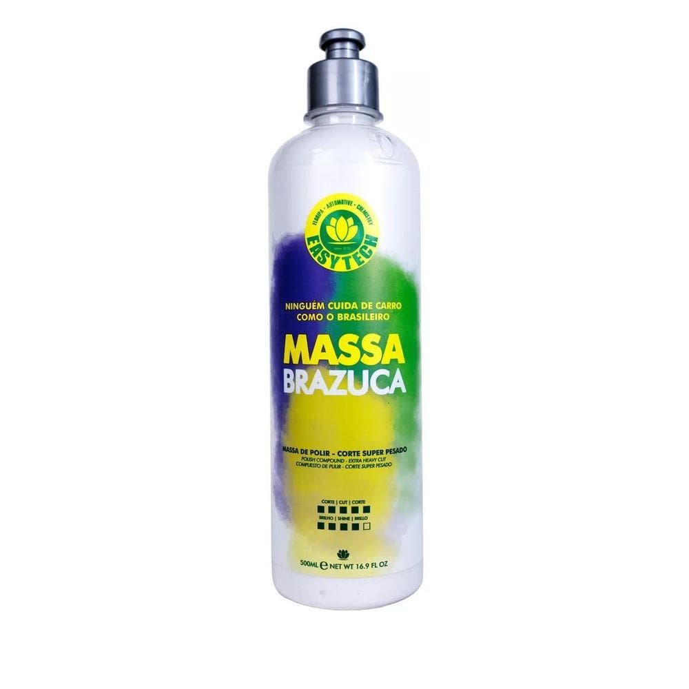 Brazuca Massa De Polir Super Corte Agressivo Easytech 500Ml