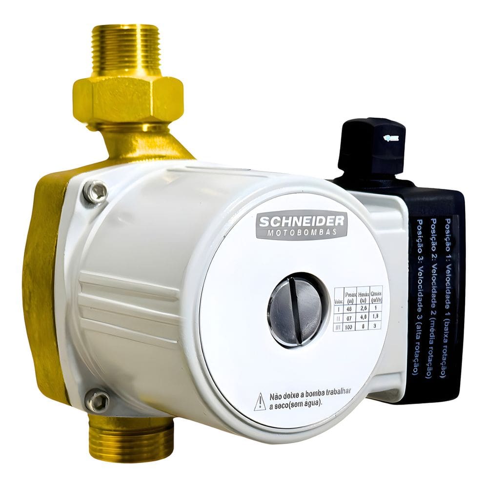Pressurizador D`água Schneider P/ Agua Quente Até 90° 4m3/h