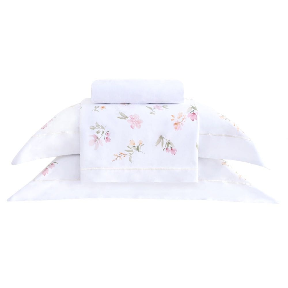 Jogo Cama King Buddemeyer 300 Fios Bud Vision Flora
