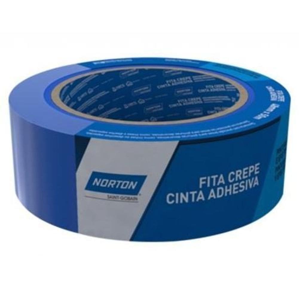 Fita Crepe Auto Reparo Azul 48X40M Norton