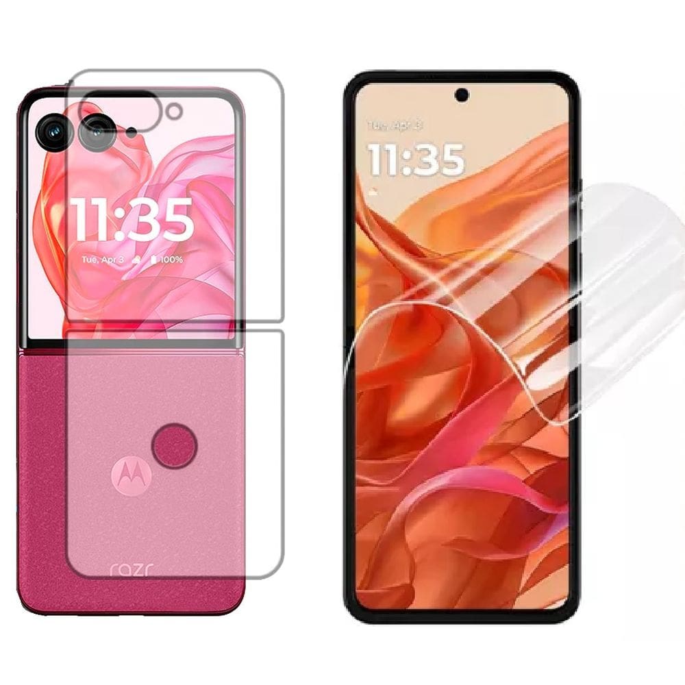 Película De Hydrogel Kit Completo Para Motorola Razr 50 / Razr 50 Ultra
