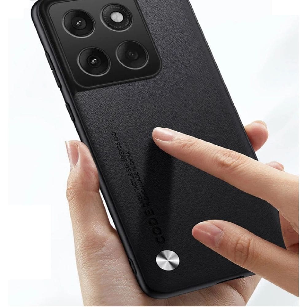 Capa Luxo em Couro PU Fosco para Motorola Edge 60 / Edge 60 Fusion  – Proteção Completa Durável e lavável